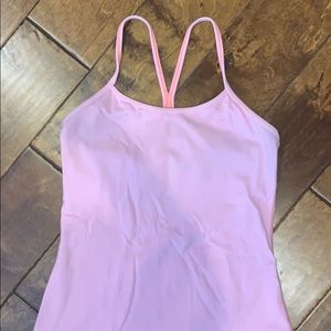 Lulu Lemon pink tank!